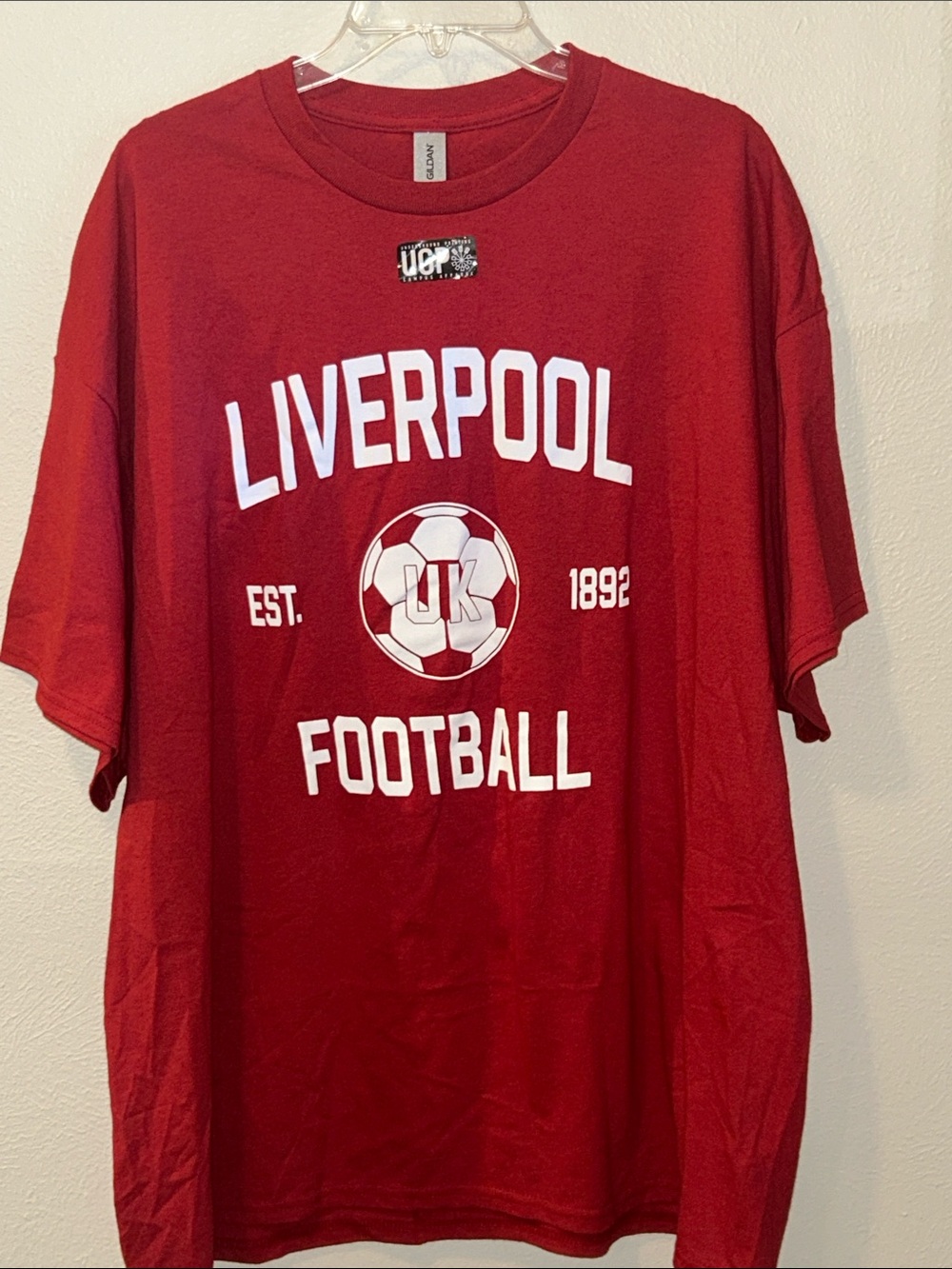 New Liverpool Football Home Kit T-Shirt Sz 2XL